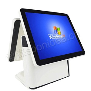 Scanner touch screen system